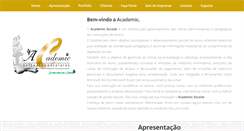 Desktop Screenshot of academic.com.br