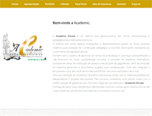 Tablet Screenshot of academic.com.br